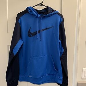 Mens M blue hoodie
